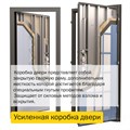 Дверь входная внутреннего открывания ДС 7 1681