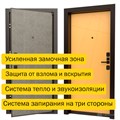 Входная сейф-дверь ДС 8У 1683