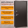 Дверь входная Гардиан ДС9 Серая матовая 2347