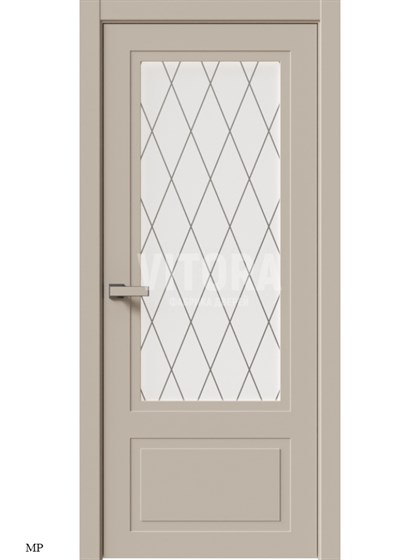 Дверь межкомнатная 21 Остекленная - фото 10382