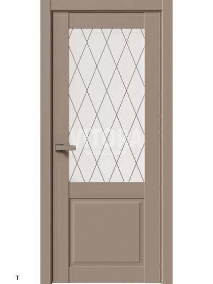 Дверь межкомнатная 20 Остекленная - фото 10435