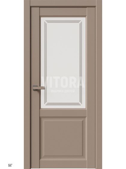 Дверь межкомнатная 20 БГ Остекленная - фото 10870