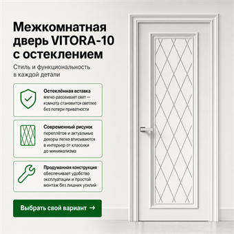 {{photo.Alt || photo.Description || 'Дверь межкомнатная 10 Остекленная'}}