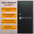 Дверь входная Лазер 1 2186